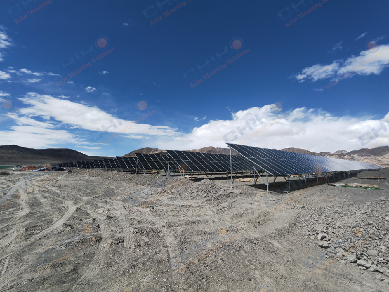 The 37.5MW solar power plant project in Zabuye, Tibet, provides sustainable and clean energy solutions for the construction of a low-carbon society