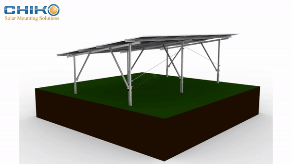 Efficient and Stable, Empowering the Future – Ground-Mounted T2VC Solar Mounting System Drives New Developments in Green Energy
