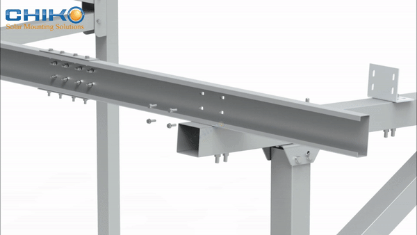 Solor Mounting Carport Mount - CHIKO Steel Carport Installation GIF-2.gif