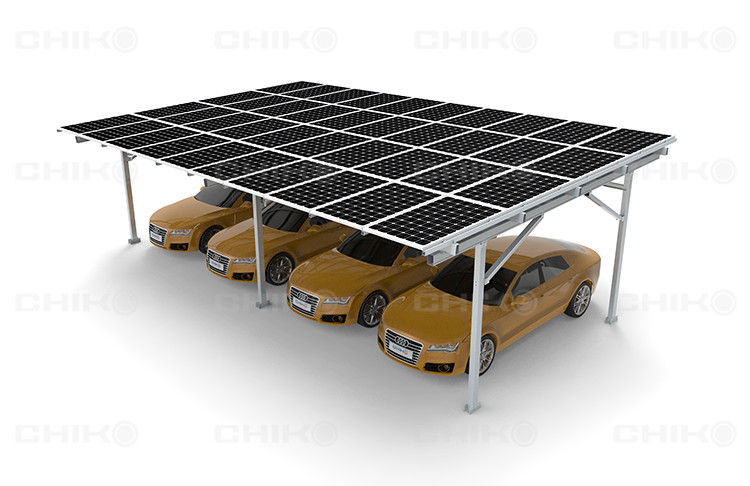 CHIKO Latest Design In 2019 -Two Column Carport Solar Mounting System