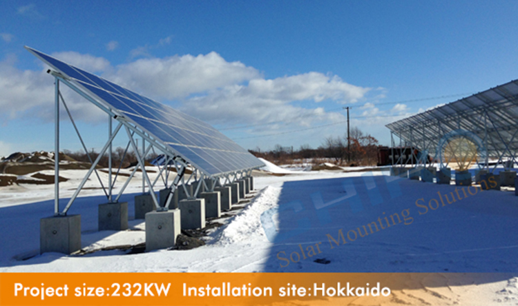 Factors to be considered in the design of Solar mounting structure in Japan