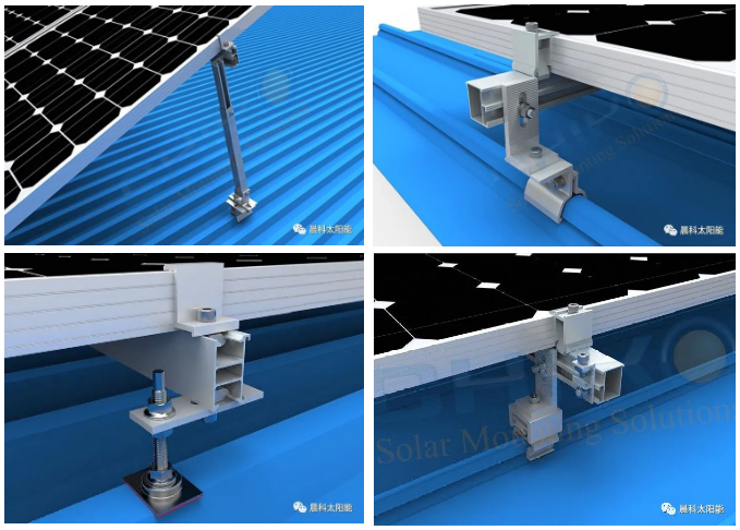 Have You Seen Such A Metal Roof Solar Mounting System Installation method?