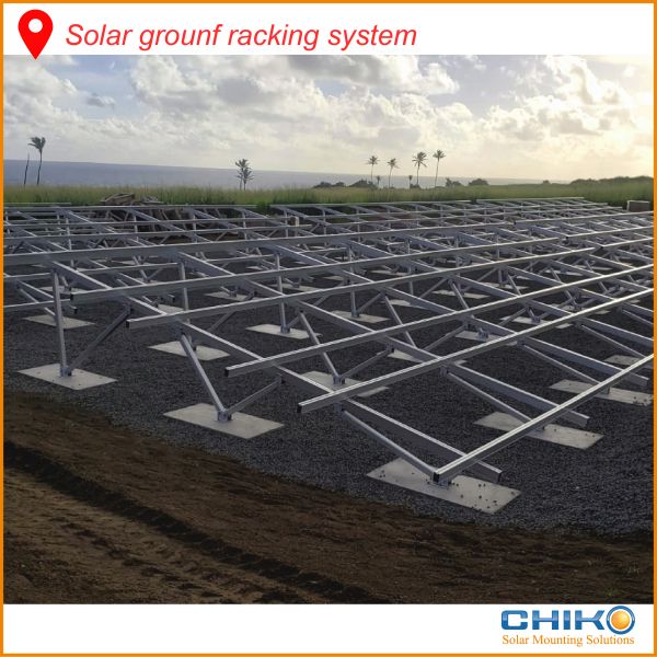 Project sharing|T2VC on soil_Chiko Solar Mounting System