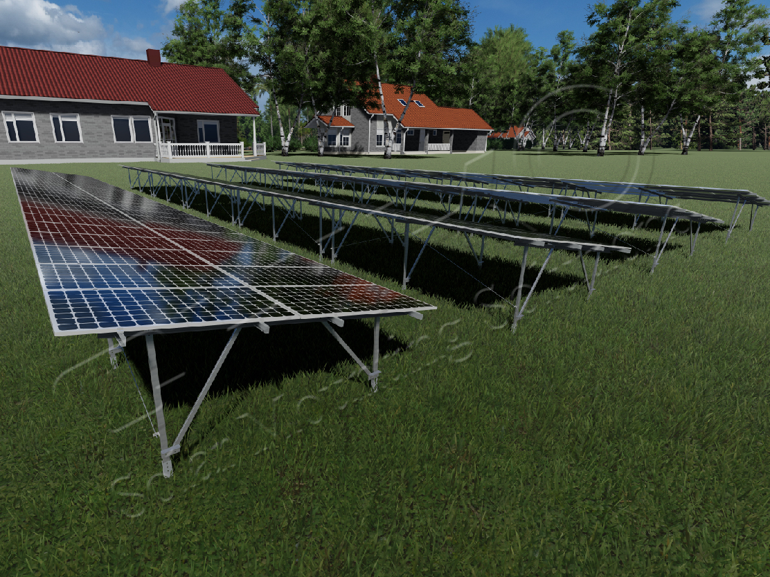 Exploring U2V Ground Solar Mounting System: A Step Towards a Green Future