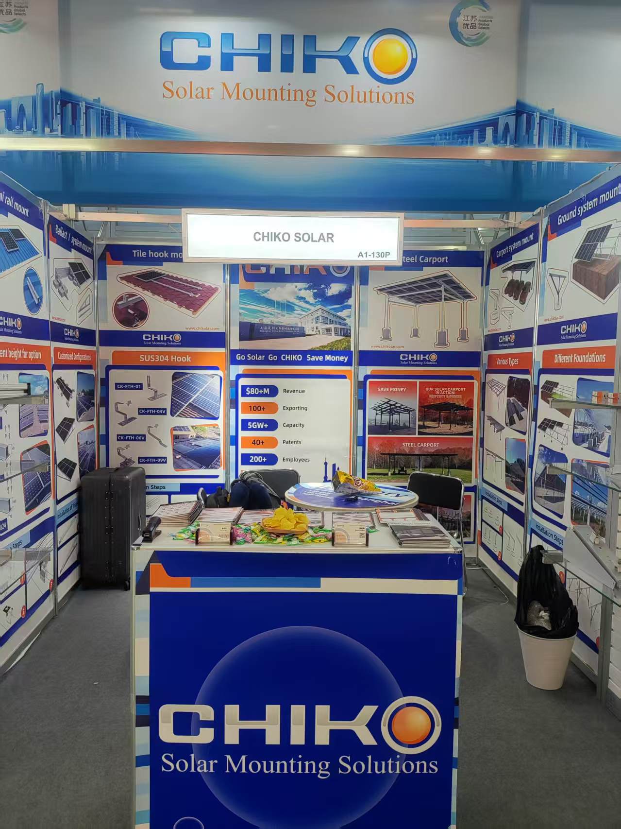 Chiko Solar Showcases Professional PV Mounting Solutions at The Smarter E Europe Expo