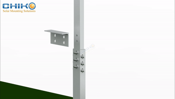 Solor Mounting Ground Mount - CHIKO T2VC Installation 