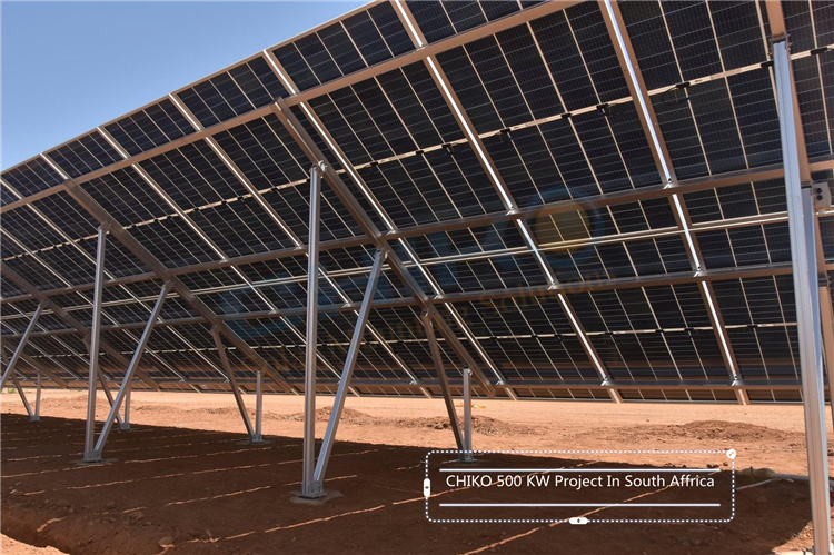 500KW Ground Solar Mounting System Project in South Africa
